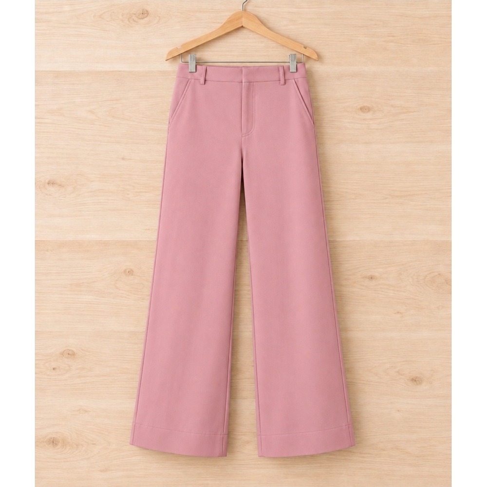 Halara Flex High Waisted Pocket Solid Work Tapered Pants Pink Medium NWT